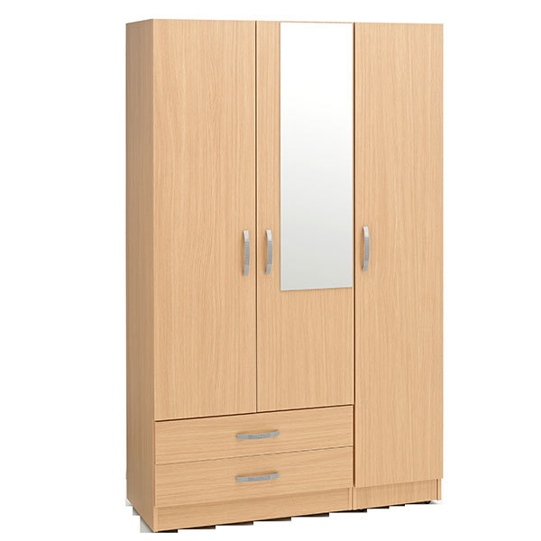 **100 GUARANTEED PRICE!**BRAND NEW3 DOOR ASSEMBLED WARDROBE WITH