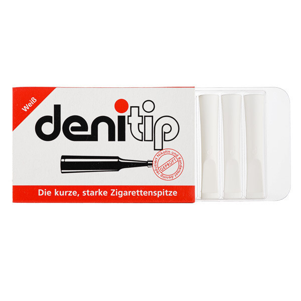 Denicotea Zigarettenspitze Denitip Weiss 18 Stk. 