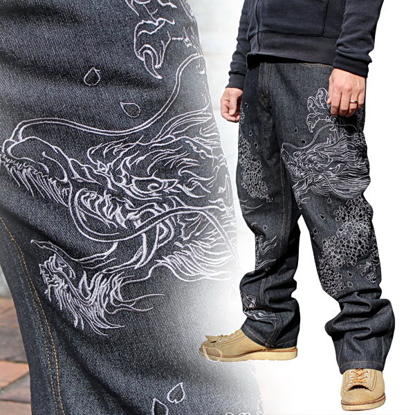 【KASHIKO】 Embroied Nonfade Denim Pants Black MUSINSA | KASHIKO Embroidered Nonfade Denim Pants - Blue