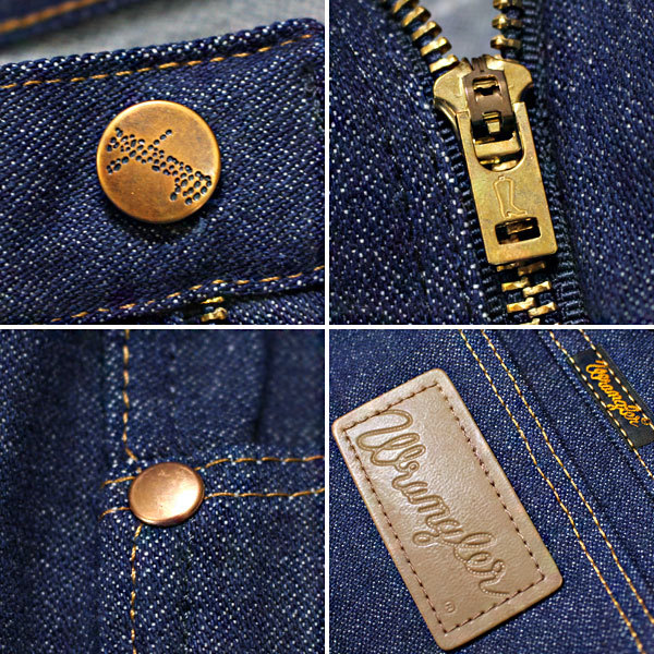 Men's Rigid Wrangler Cowboy Cut 13MWZ Original Fit Jeans - Rigid Indigo