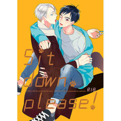 Yuri!!! on Ice YAOI Doujinshi ( Victor x Yuri Katsuki ) sit down please NEW