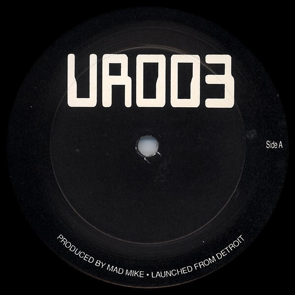 【UR名盤】The Final Frontier（UR-003） Underground Resistance, UR / The Final Frontier 1992 US EP