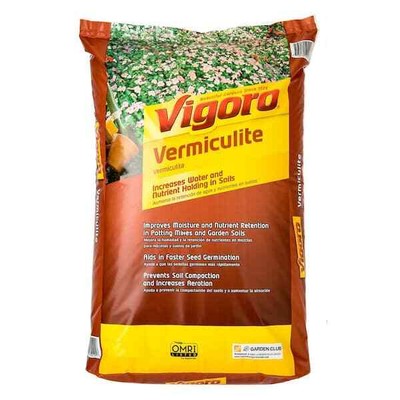 8 Qt. Organic Vermiculite Soil Amendment, Improve Moisture, Nutrient Retention
