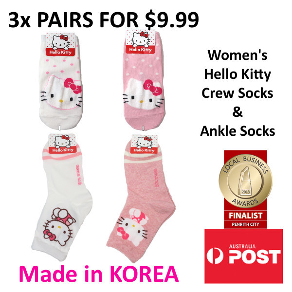 3 Pairs $9.99 Made In Korea