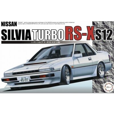 NOPPO SILVIA TURBO 1/24 プラモデル Fujimi 1/24 NISSAN Silvia Turbo RS-X S12 Plastic Model Kit