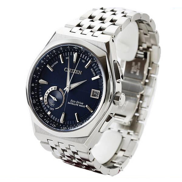 Pre-owned Citizen Gps Satellite Wave Eco-drive Wrist Watch For Men Cc3020-57l