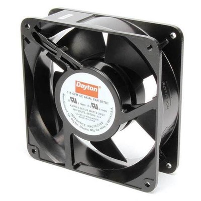Dayton Axial Fan,Square,4-11/16'' H,115 CFM 2RTD1 Dayton 2RTD1 190735230046 Black