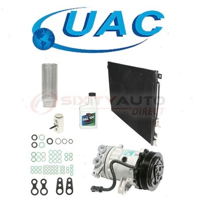 UAC AC Compressor & Component Kit for 2000 Dodge Durango 4.7L V8 - Heating nn