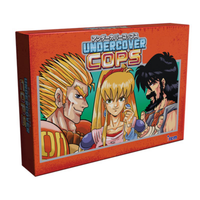 NEW - UNDERCOVER COPS Snes Super Nintendo OFFICIAL RETRO-BIT version