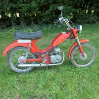 Moto Hispania 50,  Unusual Spanish Moped, Restoration Project
