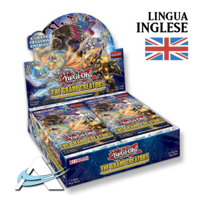 Box The Grand Creators I Grandiosi Creatori   Box 24 Buste INGLESE GRCR YUGIOH