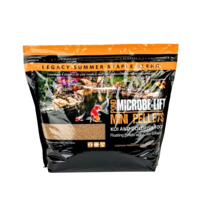 Microbe-Lift Legacy Mini Pellets Fish Food, 6 lbs