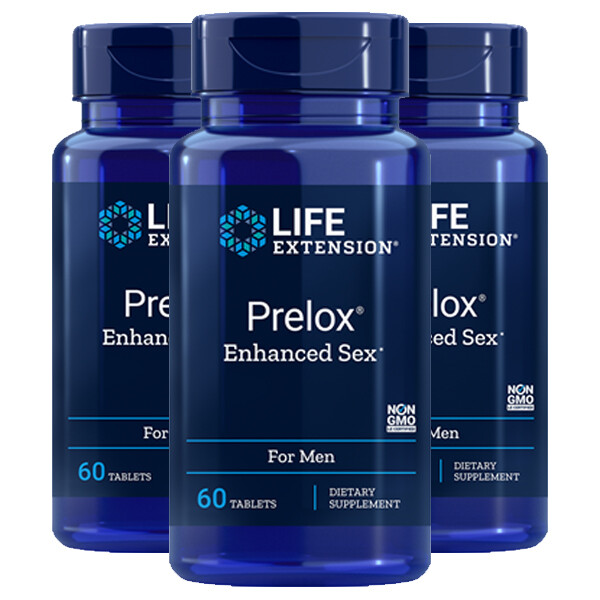 Life Extension Prelox Enhanced For Men 3X60 таблеток Пикногенол/Французская морская сосна