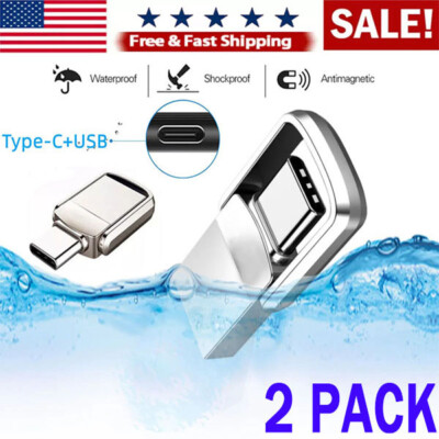 Type C USB 3.0 Flash Drive Thumb Drive Memory Stick for PC Laptop 1TB 2TB