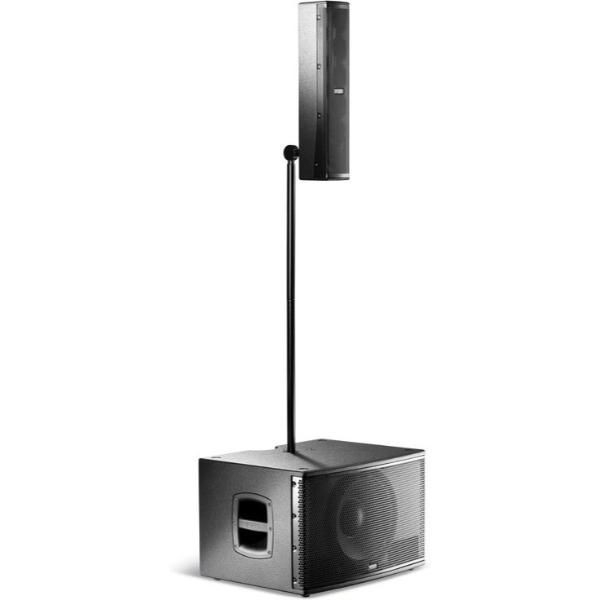 CS1000BK 12 in. Linearray Sub Pole DSP USB Mixer