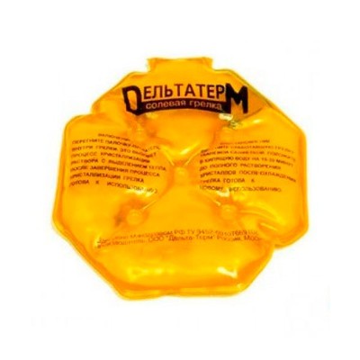 Phase-change material in place of mustard plasters ''Children'' +50 С  50 Minute 