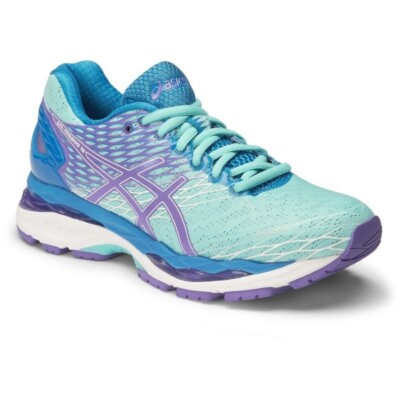 Asics gel nimbus 18 turquoise/iris/methyl blue sales