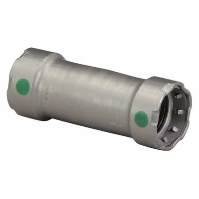 Viega MegaPress Coupling 12 inch Press Fitting Carbon Steel Straight Connector