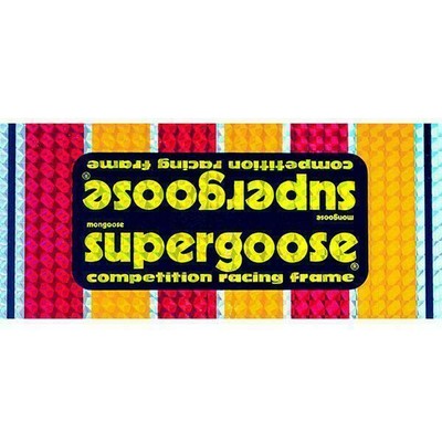 Mongoose - 1982 Supergoose - prism Decal set - Old school bmx