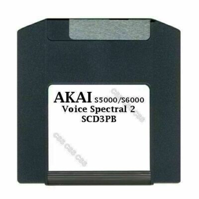 Akai S5000 / S6000 100MB Zip Disk Voice Spectral 2 SCD3PB