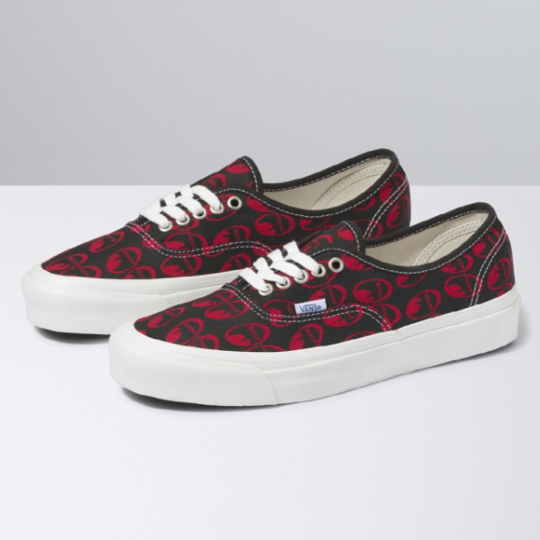 Кроссовки Vans X Mooneyes Anaheim Authentic 44 DX «красные» — VN0A5KX4AVO