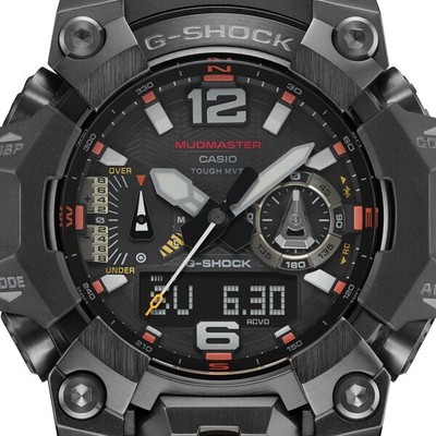 Pre-owned Casio G-shock Master Of Series Mudmaster Gwg-b1000ec-1ajf Bluetooth Black