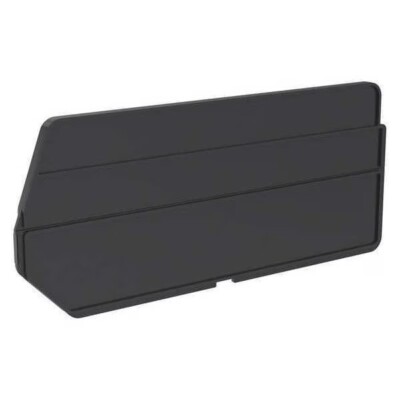 6 Pack Akro-Mils 40265 Black Polypropylene Bin Dividers for 30265 Bins