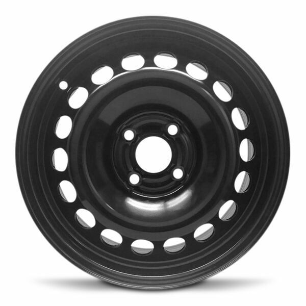New Wheel For 2011-2021 Chevrolet Spark 15 Inch Black Steel Rim