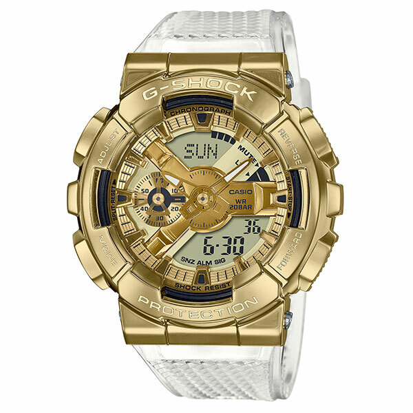 Casio G-Shock GM-110SG-9AJF Luxury Watch Gold nugget motif