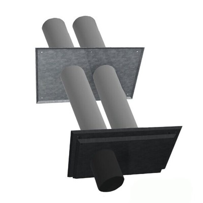 DuraVent PolyPro - 2'' Diameter - Twin Pipe Termination