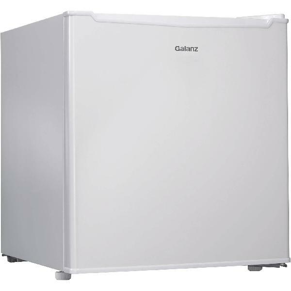 Small Refrigerator 1.7 Cu Ft Cap Single Door Compact Black W
