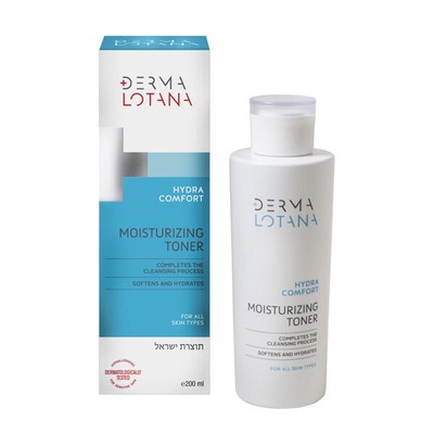 DERMALOTANA Hydra Comfort Moisturizing Tonic Softens and Hydrates 200 ml