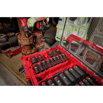 Milwaukee Tool 49-66-6806 31 Pc. Shockwave Impact Duty 1/2 In. Drive Sae And
