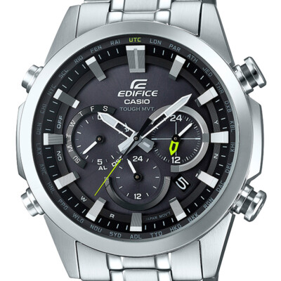 Pre-owned Casio Edifice Eqw-t630jd-1ajf Black Sporty Solar Men's Watch In Box