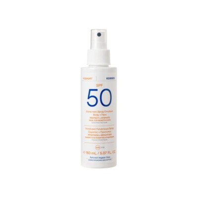 Korres Yoghurt Sunscreen Emulsion Spray SPF50 For Face & Body 150 ml