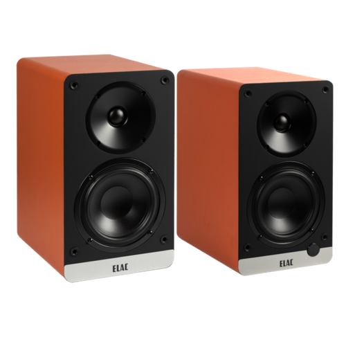 美品 ELAC Debut ConneX DCB41 ウォールナット ELAC Debut ConneX DCB41 ウォールナット ペア DAC内臓