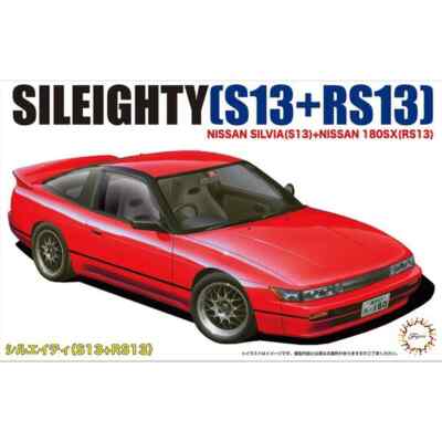 Fujimi NISSAN SILEIGHTY S13+RS13 SILVIA 180SX ID-96 Plastic