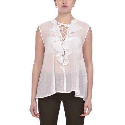 

GAELLE Paris Блуза Женщина GBD11347FCB Белый E2022, White