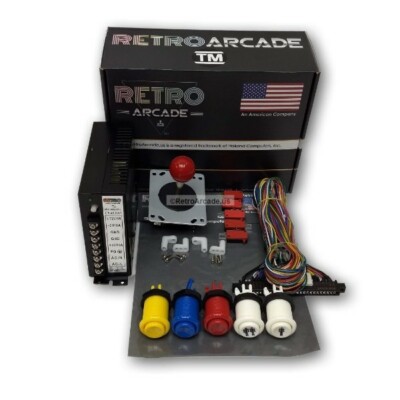 Jamma 60-IN-1 Mame, Retro PI Classic Arcade Multigame Multicade game control kit