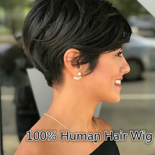 1/6 女性ヘッドB : 斜め視線 / Black Short Hair 1/6 女性ヘッドB : 斜め視線 / Black Short Hair