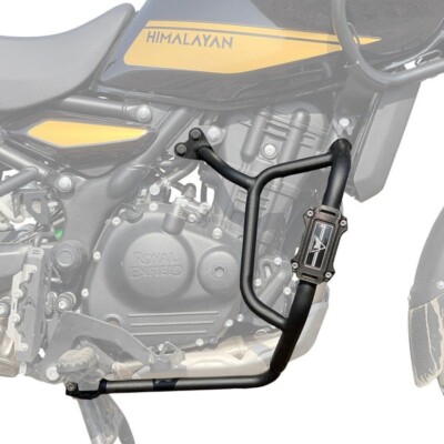 ''CRASH GUARD, BLACK'' FIT FOR ROYAL ENFIELD HIMALAYAN 450