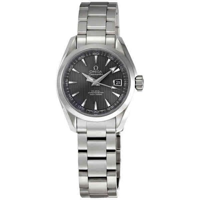 Женские часы Omega Aqua Terra с серым циферблатом 231.10.30.20.06.001