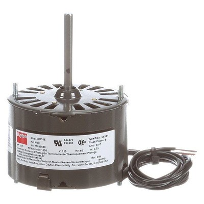 Dayton Motor,1/70 ,1550 rpm,3.3,115V 71633688M Dayton 71633688M 0663001431930