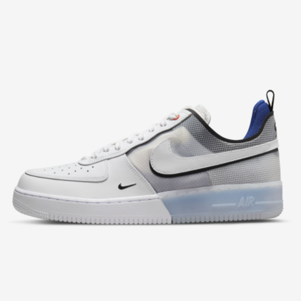 

Кроссовки Nike Air Force 1 React White Photo Blue — DH7615 101 Expeditedship, Белый, Nike Air Force 1