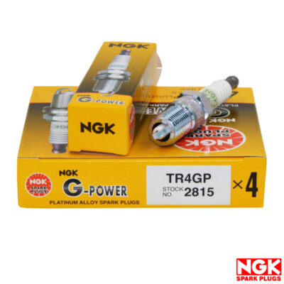 New Set of 4 NGK G-Power Platinum Spark Plug TR4GP/2815 for Buick Chevy Cadillac