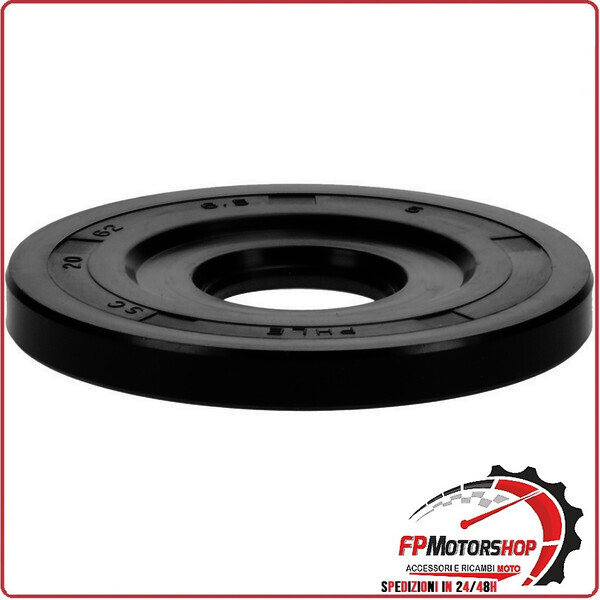 ANELLO DI TENUTA PARAOLIO GUARNIZIONE MOTORE VSB1T 62X20X6,5 ARIETE 10776