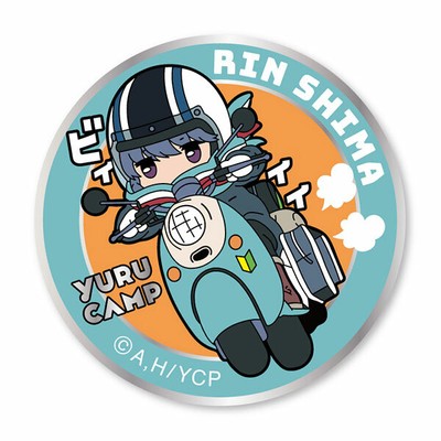 Groove Garage Yuru Camp Rin on Scooter Patch (Removable)