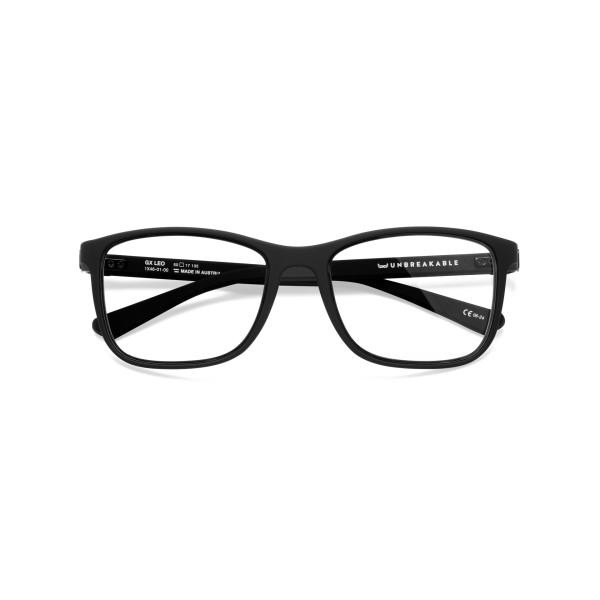gloryfy GX Leo black matt M 1X460100 Sportbrille Kunststoff Oval Schwarz