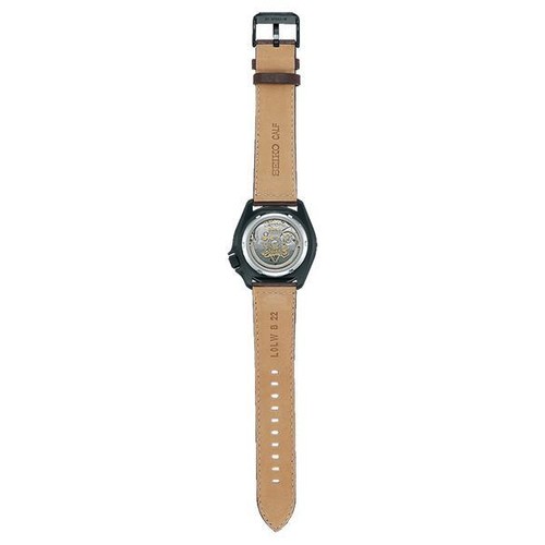 Pre-owned Seiko 5 Sports Street Fighter Srpf21k1 Guile Automatic Limited Edition