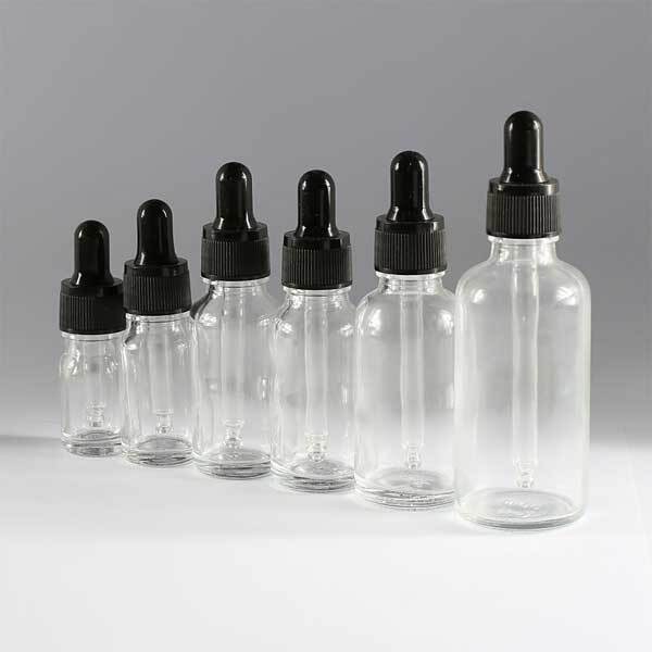 5ml-100ml Glass Dropper Bottle  Pipette Essential Oil Refillable Drop Containers